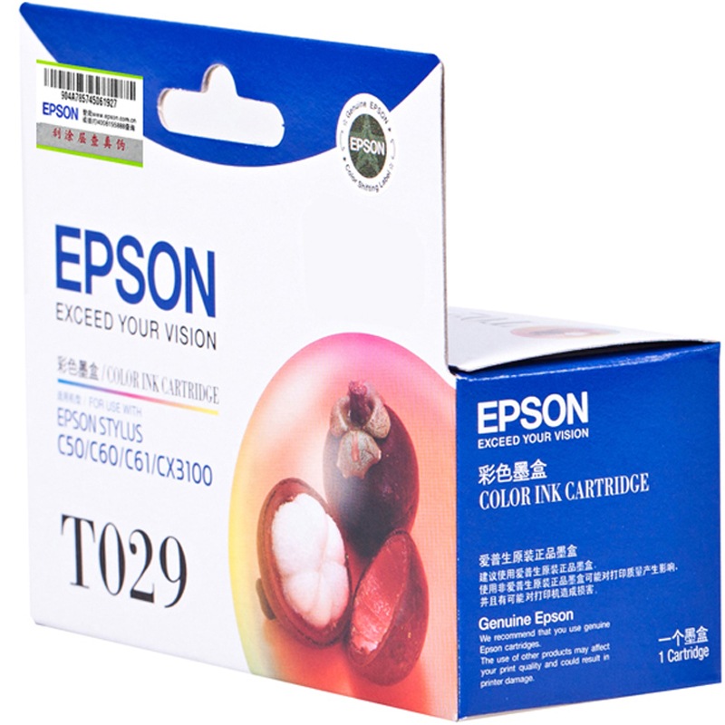 爱普生（Epson）T029彩色墨盒 C13T029131（适用C50/C60/C61/CX3100)T029