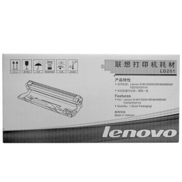 联想（Lenovo）LD201黑色硒鼓 (适用于2001/1801/1840/1851/2071H/2081/2206W/7206W/7256WHF打印机)