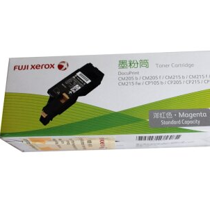 富士施乐（Fuji Xerox）CP105/205/215 标准容量红色墨粉盒 （适用：CP105/205/215，CM205/215）