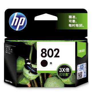 惠普（HP）CH563Z 802 黑色墨盒（适用Deskjet1050 2050 1000 2000 1010 1510）CH563ZZ