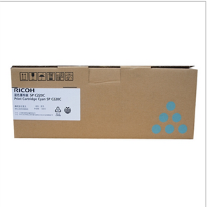 理光 (RICOH)  SP C220型 蓝色墨粉盒（适用于SP C220N/222DN/220S/221SF/240DN）