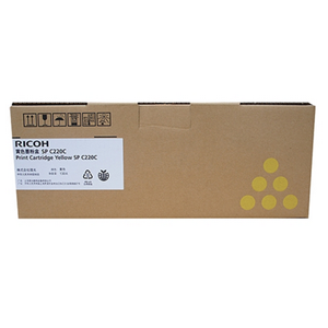 理光 (RICOH)  SP C220型 黄色墨粉盒（适用于SP C220N/222DN/220S/221SF/240DN）