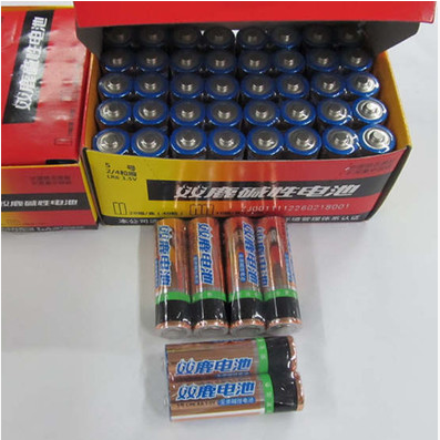 双鹿碱性7号电池AA碱性电池
