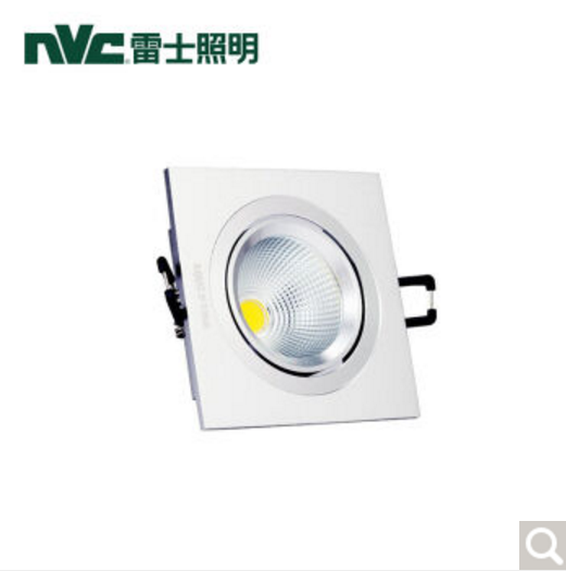 雷士照明（NVC） 方形单头COB LED射灯，3W  91mm*91mm*48mm，灯光颜色（暧黄光、暧白光、正白光）