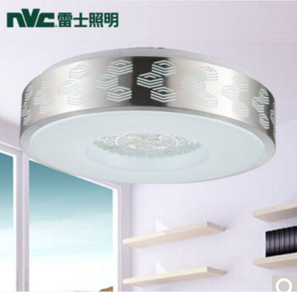 雷士照明（NVC） EYX9011  18W  现代时尚简约LED吸顶灯   直径410mm*高度150mm  白光