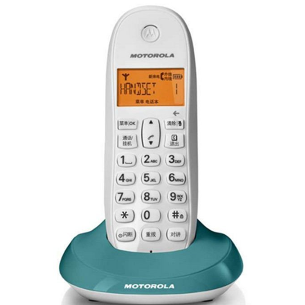 摩托罗拉（Motorola） C1001OC 数字无绳电话机 （蓝色）