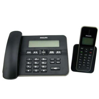 飞利浦(Philips)DCTG192B/93电话机（黑色）