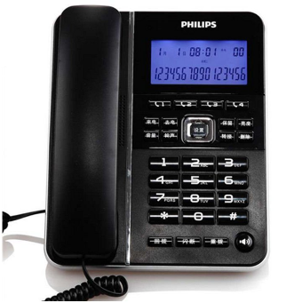 飞利浦(Philips)CORD228电话机(黑色)