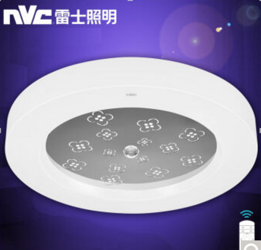 雷士照明（NVC）  ENOX900424W 现代简约双色光源 LED 吸顶灯 450*80MM