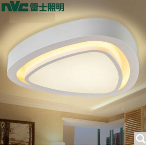 雷士照明（NVC）EKX9023  21W  亚克力白色LED吸顶灯 420*410MM，双色灯光
