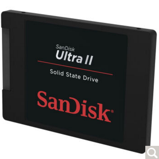 闪迪(SanDisk) Ultra II 至尊高速版-II代  SDSSDHII-480GB  2.5寸 SSD固态硬盘