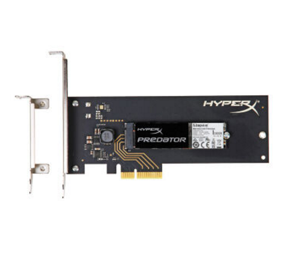 金士顿(Kingston) PCI-E接口  240G  HyperX Predator系列  固态硬盘