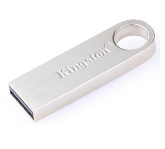 金士顿（Kingston）DT SE9H 32GB USB2.0 银色金属亮薄U盘