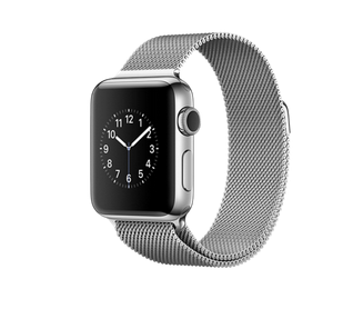 苹果手表（Apple）Apple Watch Series 2不锈钢表壳搭配米兰尼斯表带38 毫米