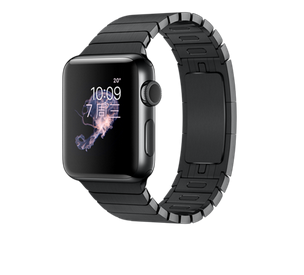 苹果手表（Apple）Apple Watch Series 2深空黑色不锈钢表壳搭配深空黑色链式表带38毫米