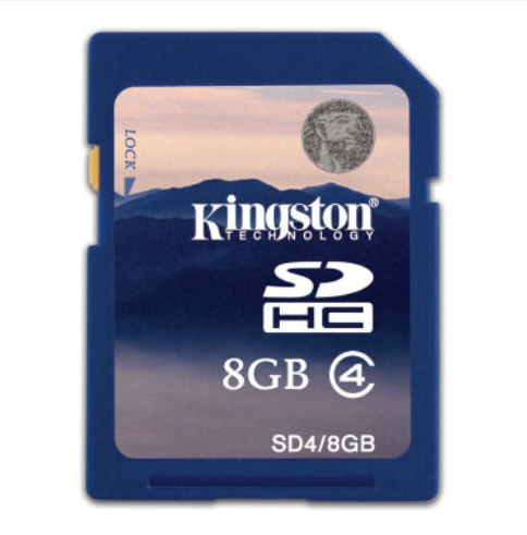 金士顿（Kingston） Class4  8GB SD存储卡