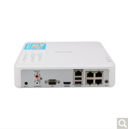 海康威视（HIKVISION）DS-7104N-SN/P  4路网络监控录像机 带POE