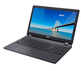宏碁（acer）EX2519 15.6英寸笔记本电脑（四核N3160 4G 500G 蓝牙 高清雾面屏 win10）黑色