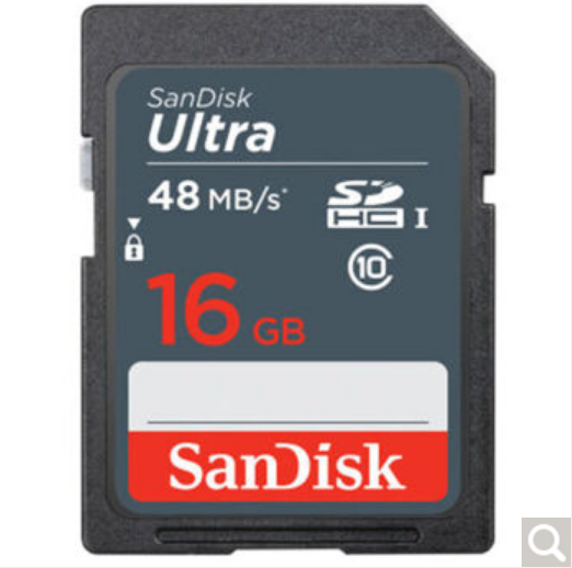 闪迪（SanDisk） Class10 16G  SD卡 大卡 SDHC高速存储卡