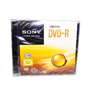 Sony/索尼DVD-R 16速 4.7G 光盘  单片装