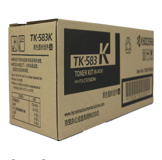 京瓷 /Kyocera TK-583K 墨粉 TK-583K黑色 标准容量