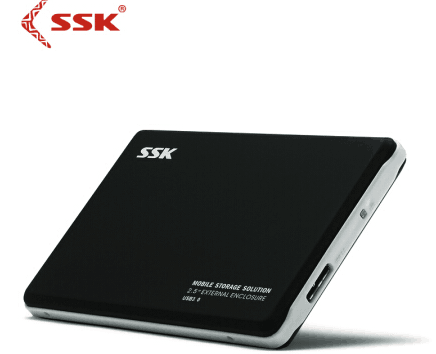ssk飚王usb3.0高速移动硬盘盒2.5英寸  v300