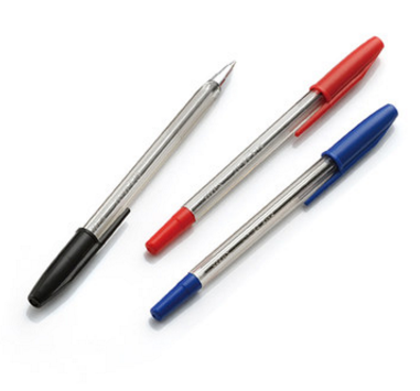 文明BP-888圆珠笔红色黑色蓝色圆珠笔